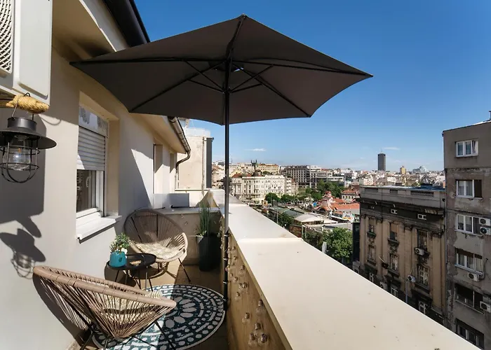 アパート Roof Shelter With Balcony View Foosball